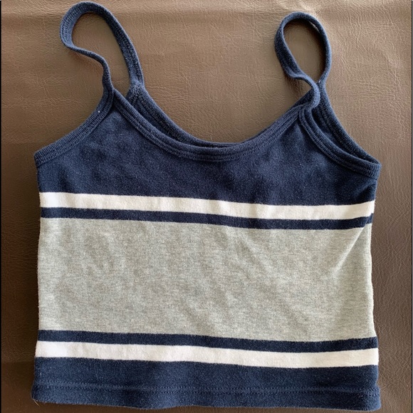 Multi-color Tank Crop Top - Picture 2 of 3
